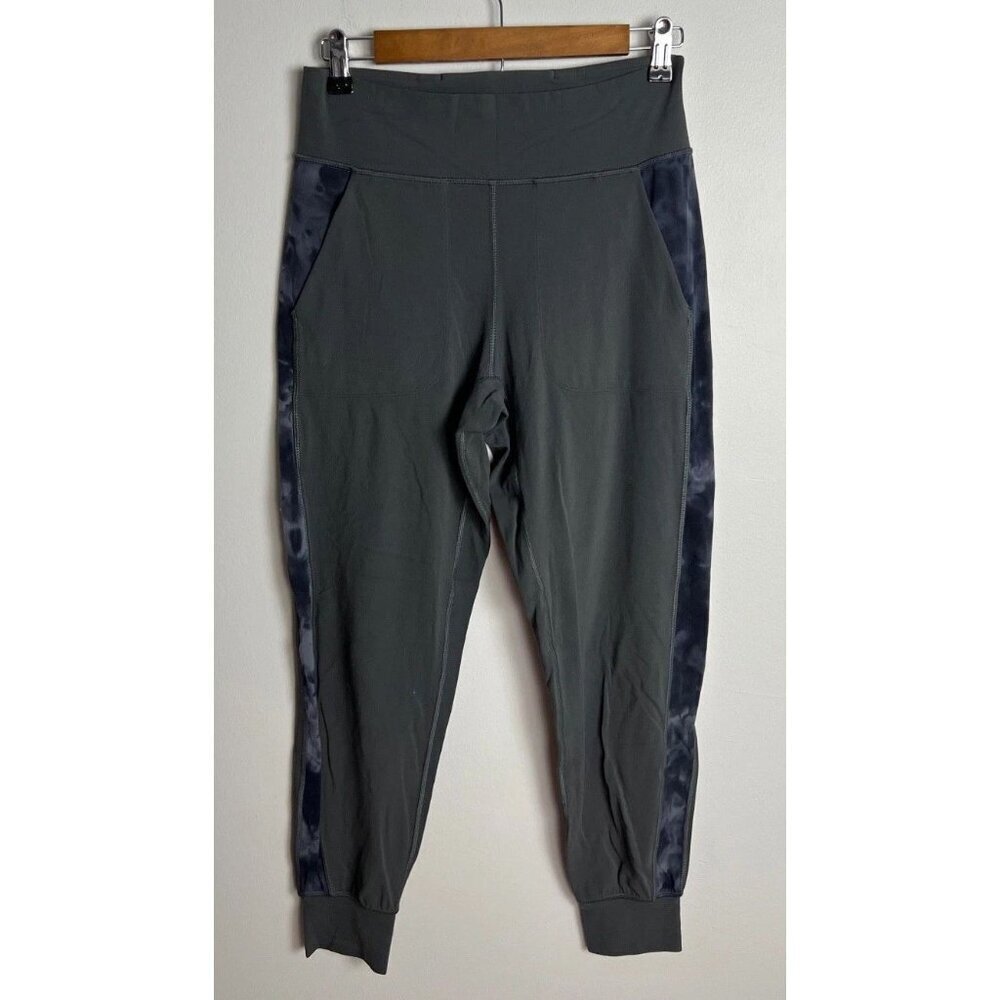Lululemon Align Jogger Track Stripe LW5CHTS Gray Size 8 Active Workout Women’s